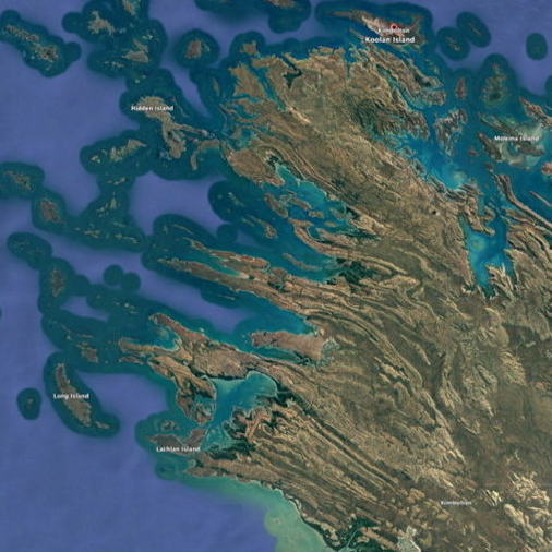 Map of Buccaneer Archipelago